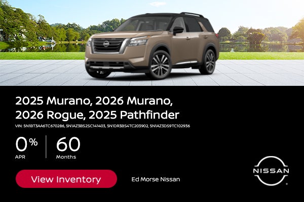 2025 Murano, 2026 Murano, 2026 Rogue, 2025 Pathfinder
