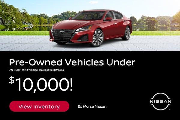 Pre-Owned Vehicles Under $10,000!