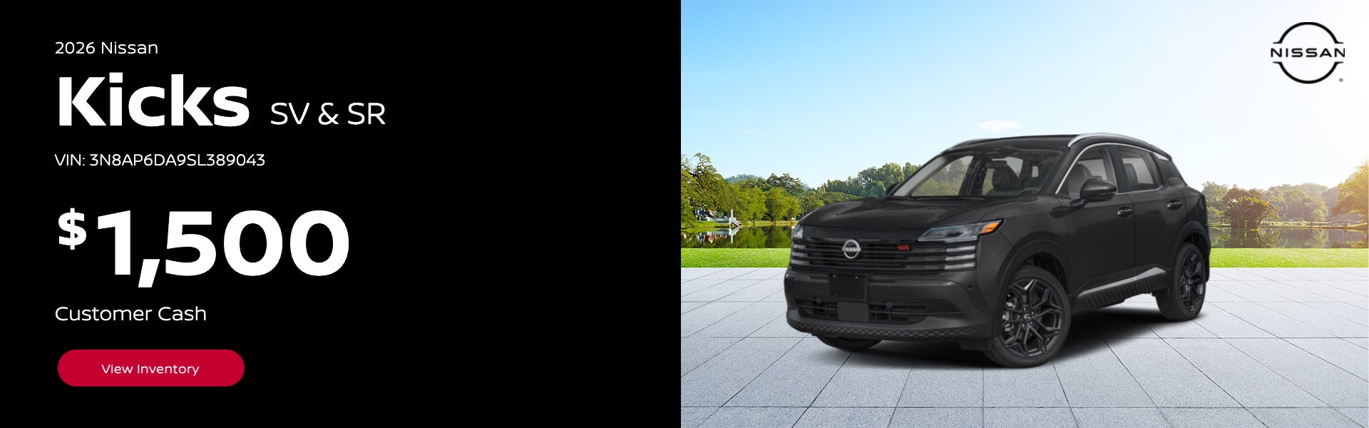 2026 Nissan Kicks SV & SR